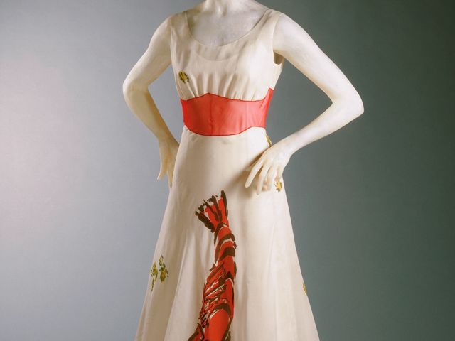 Woman’s Dinner Dress, February 1937, designed by Elsa Schiaparelli