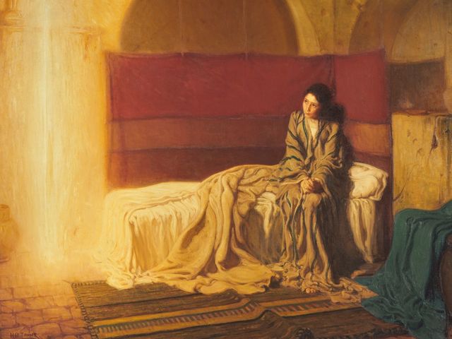 The Annunciation, 1898, by Henry Ossawa Tanner