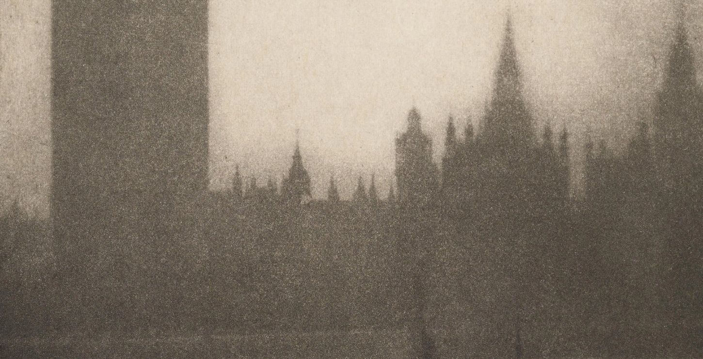Houses of Parliament II, 1909, Alvin Langdon Coburn, British (born United States), 1882 - 1966.  Published by Duckworth & Co., London, active early 20th century, 1941-79-401r