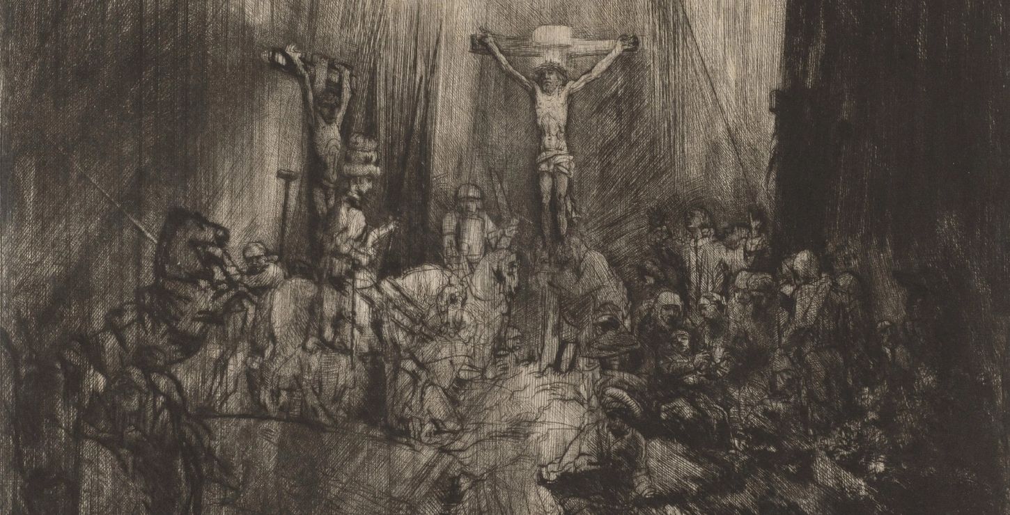 Christ Crucified between the Two Thieves: 'The Three Crosses', 1653-1655, Rembrandt Harmensz. van Rijn, Dutch (active Leiden and Amsterdam), 1606 - 1669, 2003-188-1