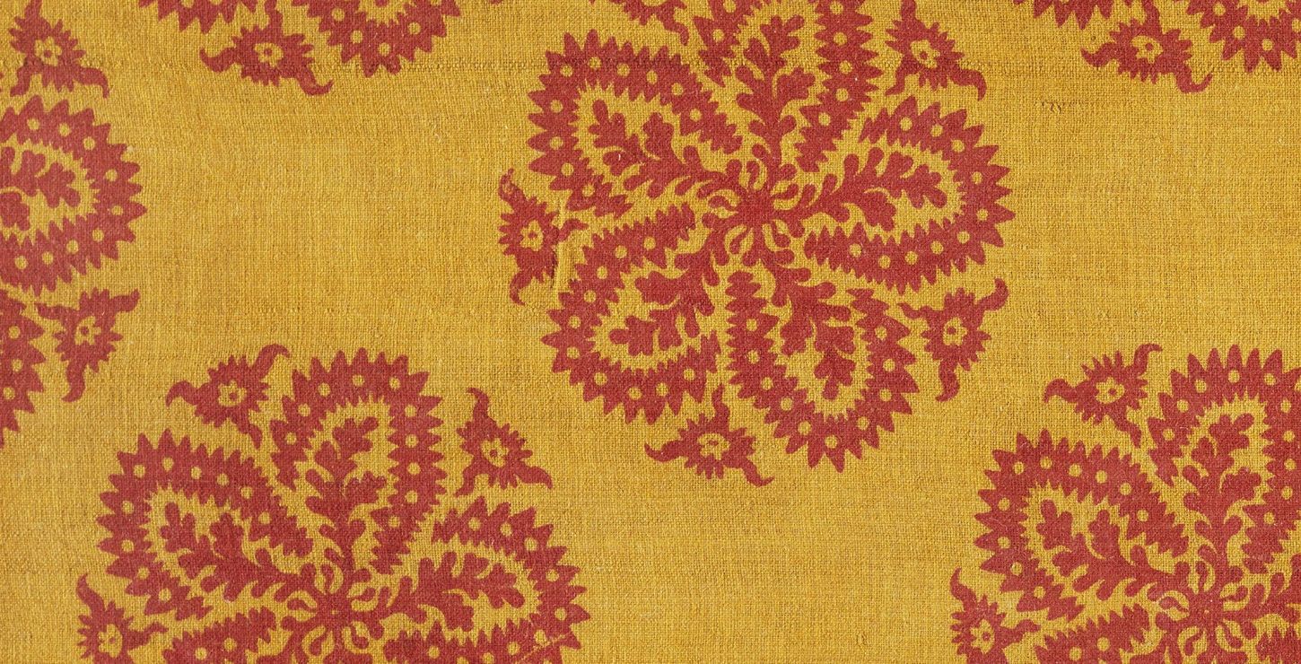Printed Textile, Early 19th century, Artist/maker unknown, French, 1929-164-108