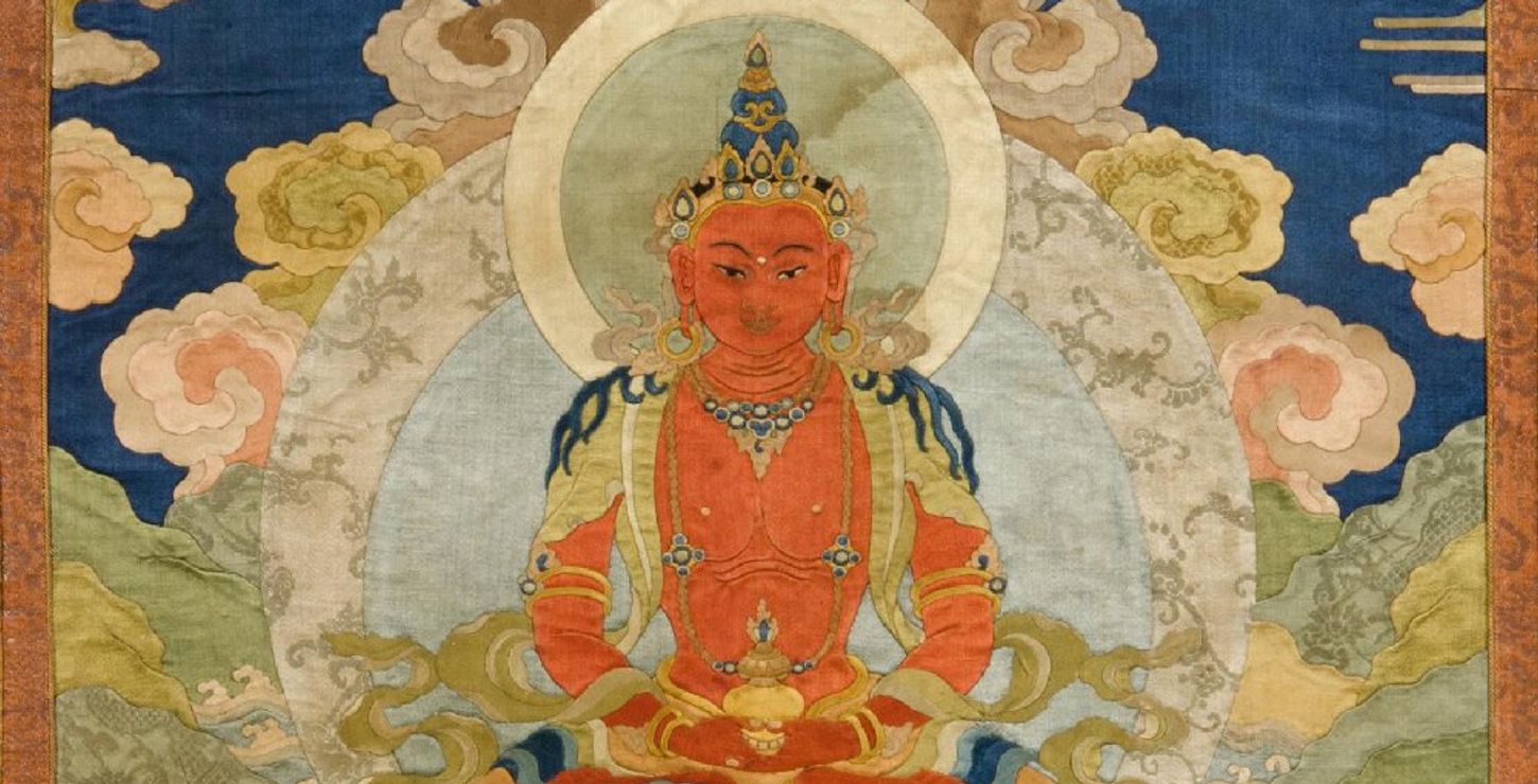 Amitayus, the Bodhisattva of Limitless Life, 1761, Artist/maker unknown, Chinese, 1960-131-5