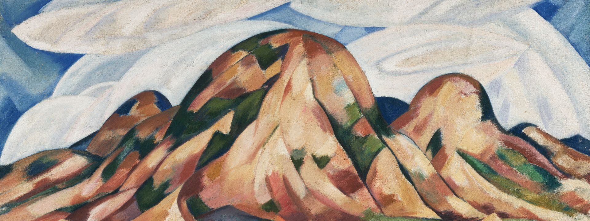 New Mexico Landscape, 1919–20, by Marsden Hartley