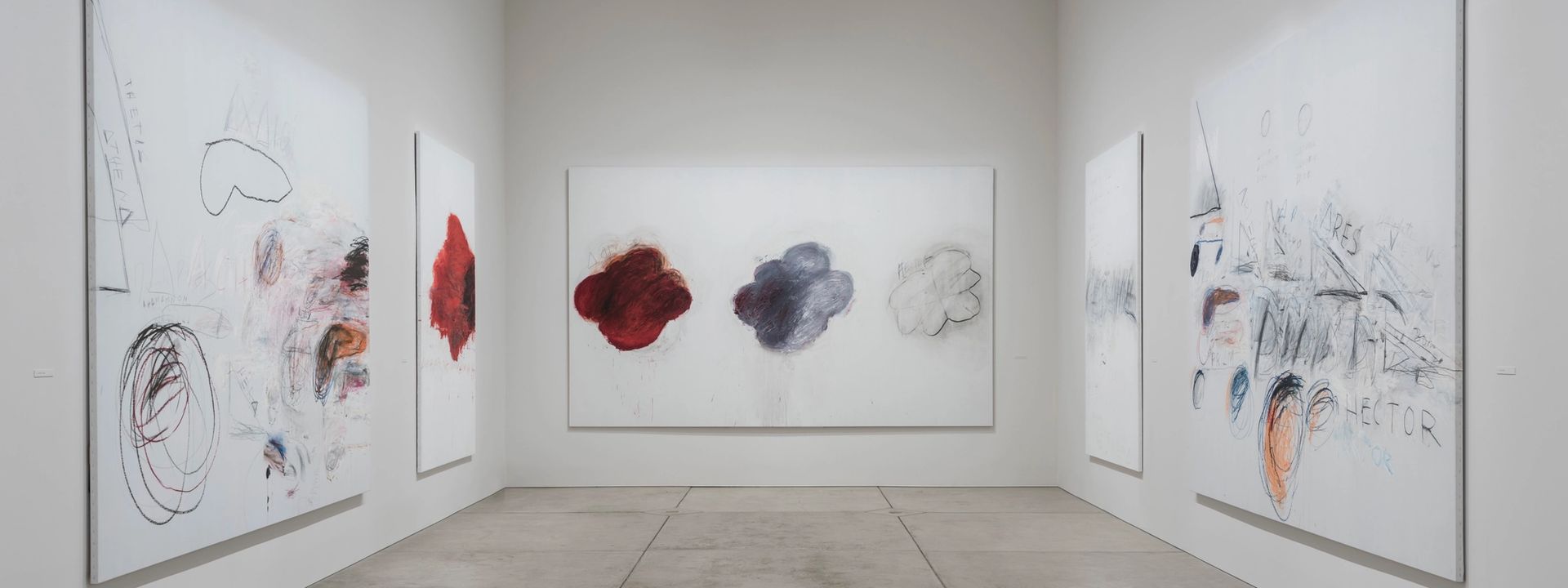 Fifty Days at Iliam, 1978, by Cy Twombly