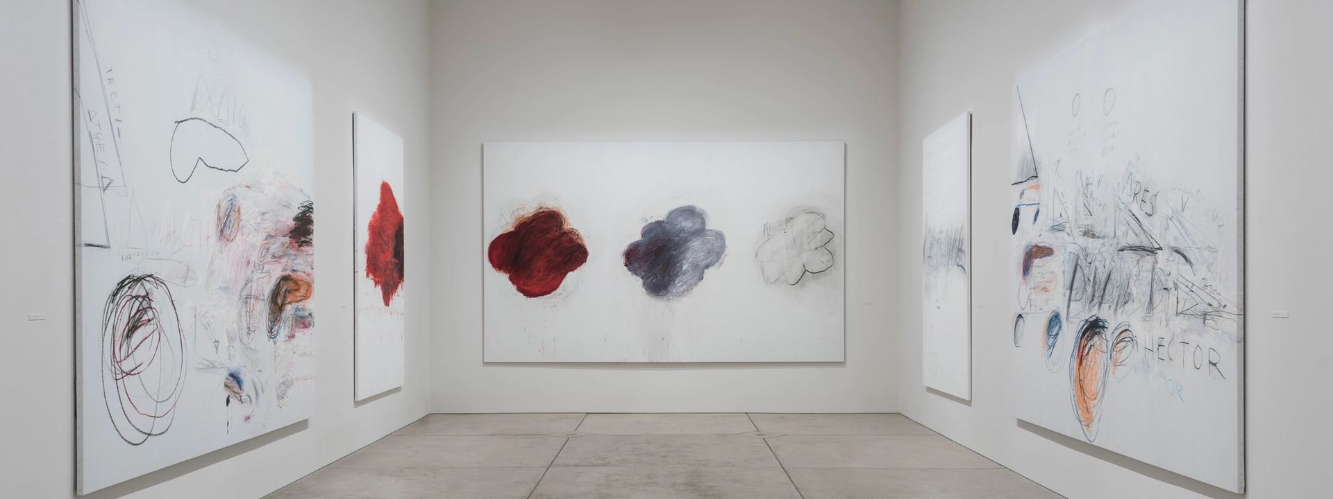 Fifty Days at Iliam, 1978, by Cy Twombly