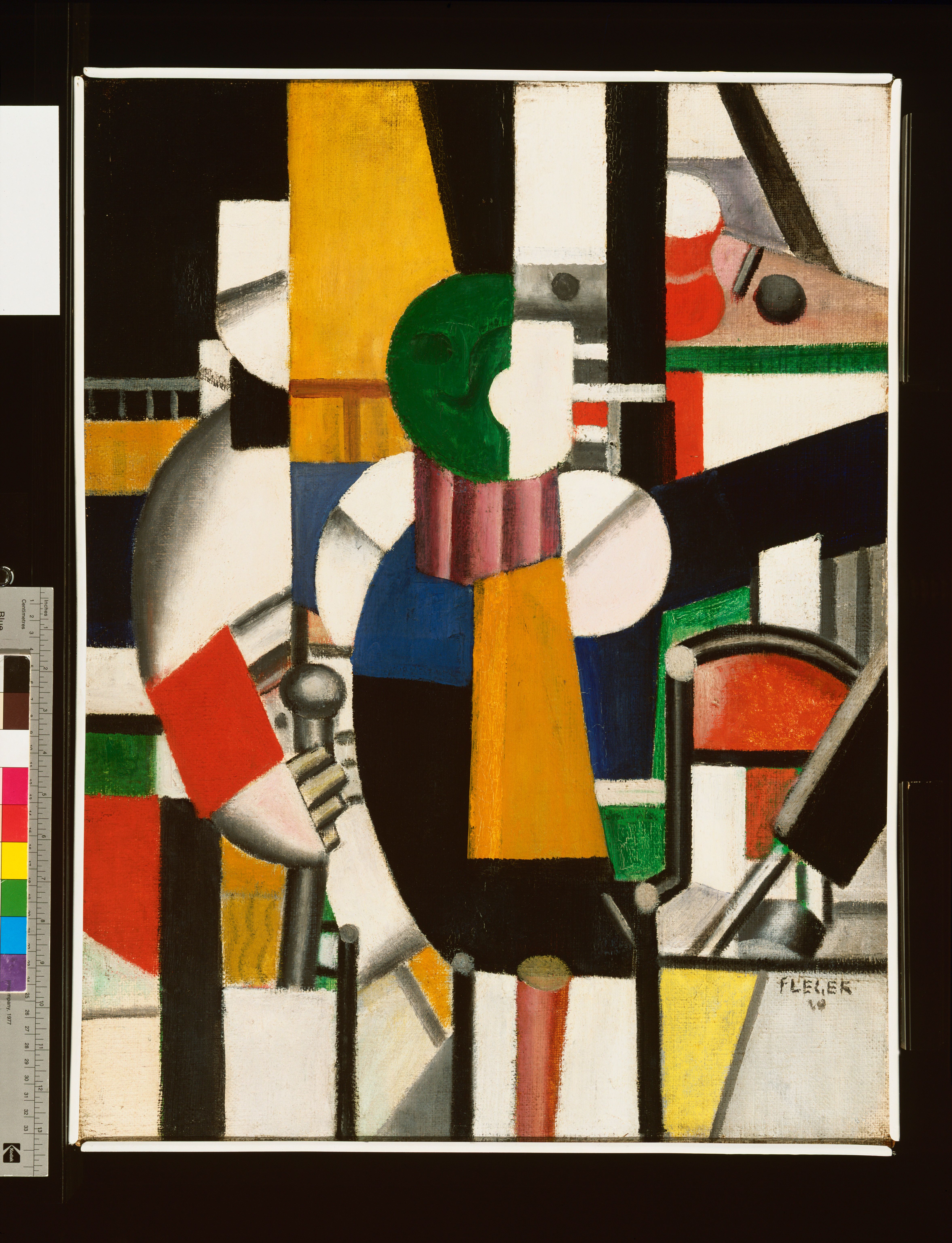 Man with a Cane (First State), 1920, by Fernand Léger