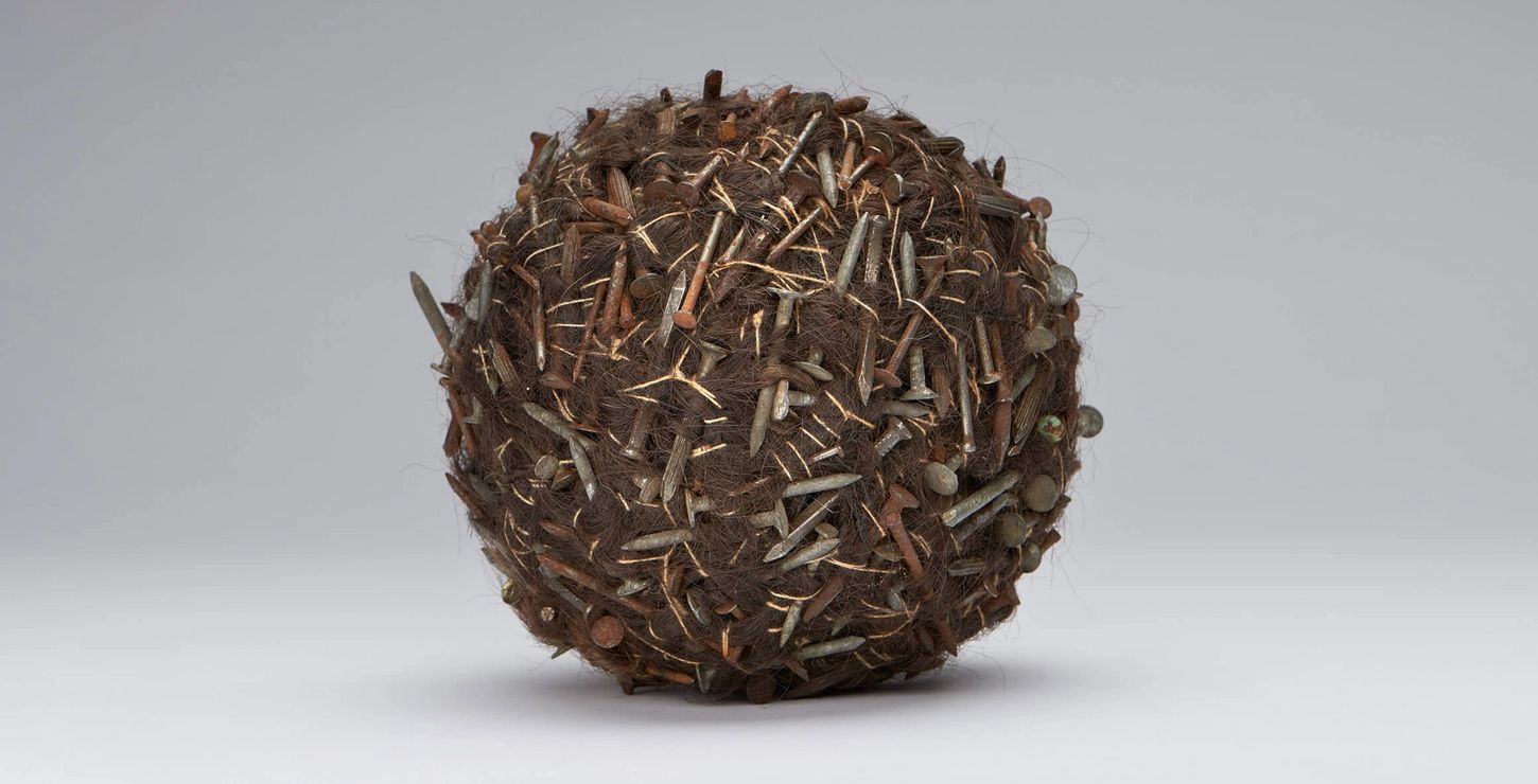 <i>Furballs #1</i>, c. 1995, by Nick Cave (American, born 1959), 2016-199-4. © Nick Cave. Courtesy of the artist and Jack Shainman Gallery, New York