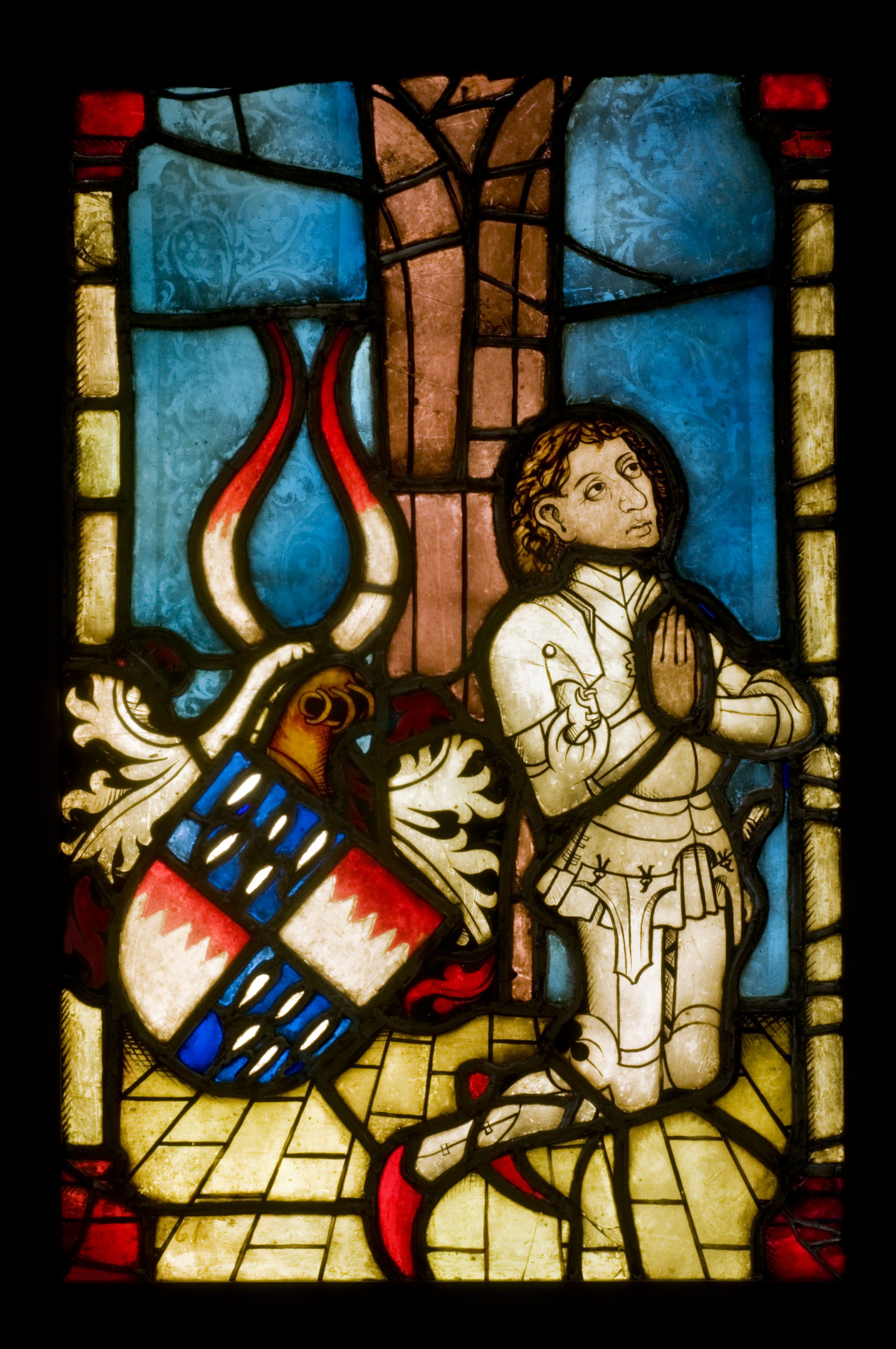 Kneeling Knight in Prayer, c. 1470, German