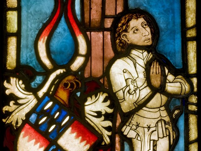 Kneeling Knight in Prayer, c. 1470, German