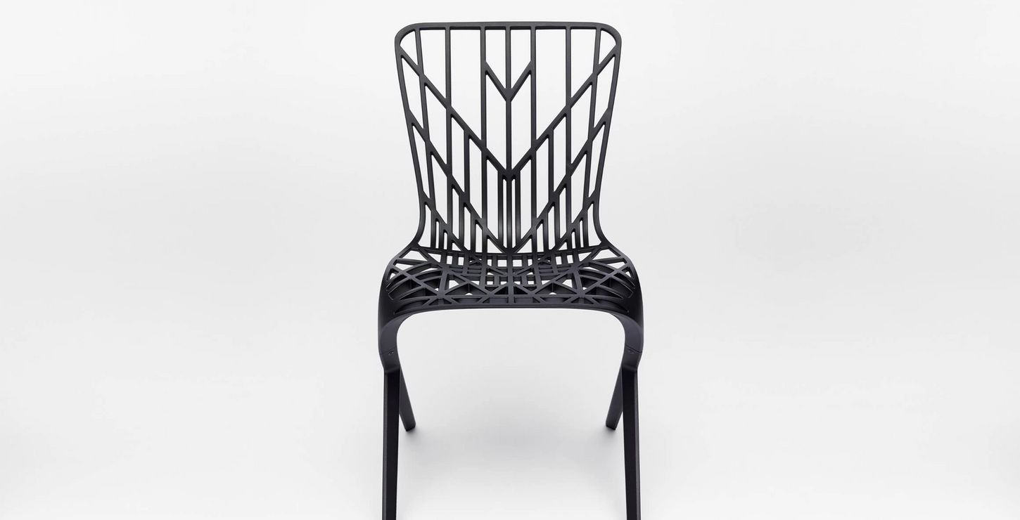 "Washington Skeleton" Aluminum Side Chair, 2013, designed by David Adjaye