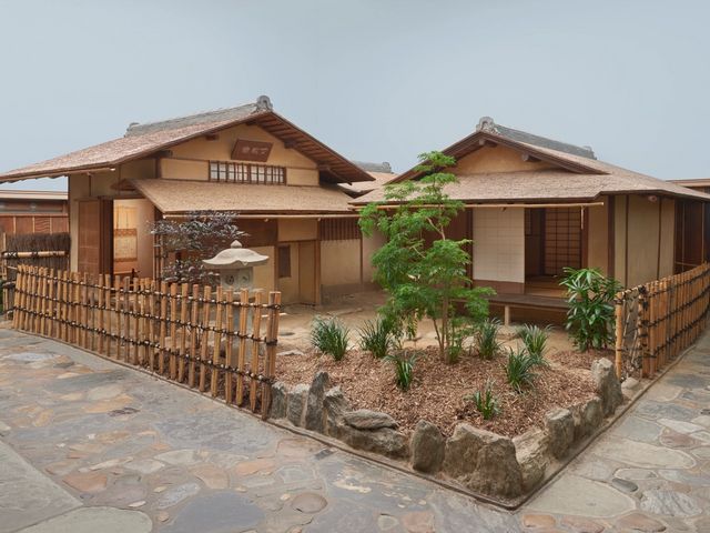 Ceremonial Teahouse: Sunkaraku (Evanescent Joys), c. 1917, designed by Ōgi Rodō