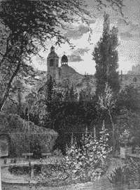 <i>The Private Gardens of Paris—Le Jardin des Carmes</i>, 1871
From the French periodical <i>L'Illustration</i>