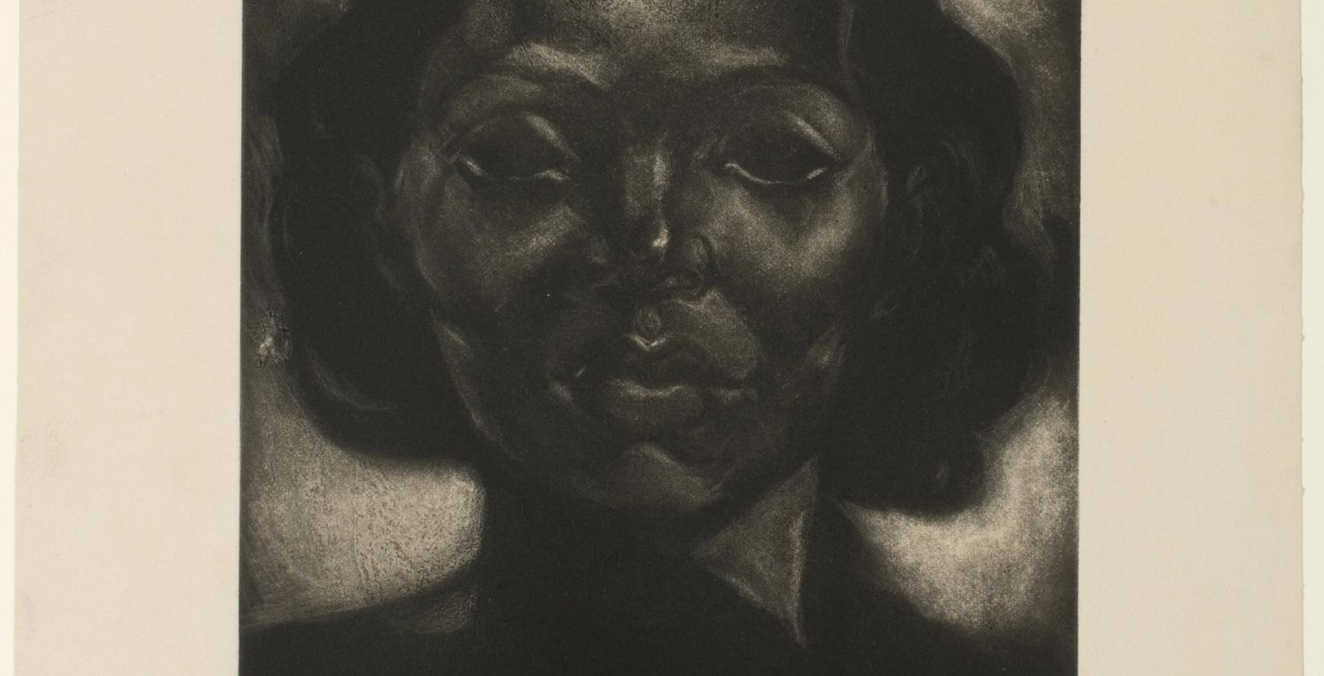 Mary Lou (or Marylou), c. 1939-1940, Dox Thrash, American, 1893 - 1965.  Published by Works Progress Administration (WPA), Federal Art Project, Philadelphia, 1935 - 1943, 1942-86-3