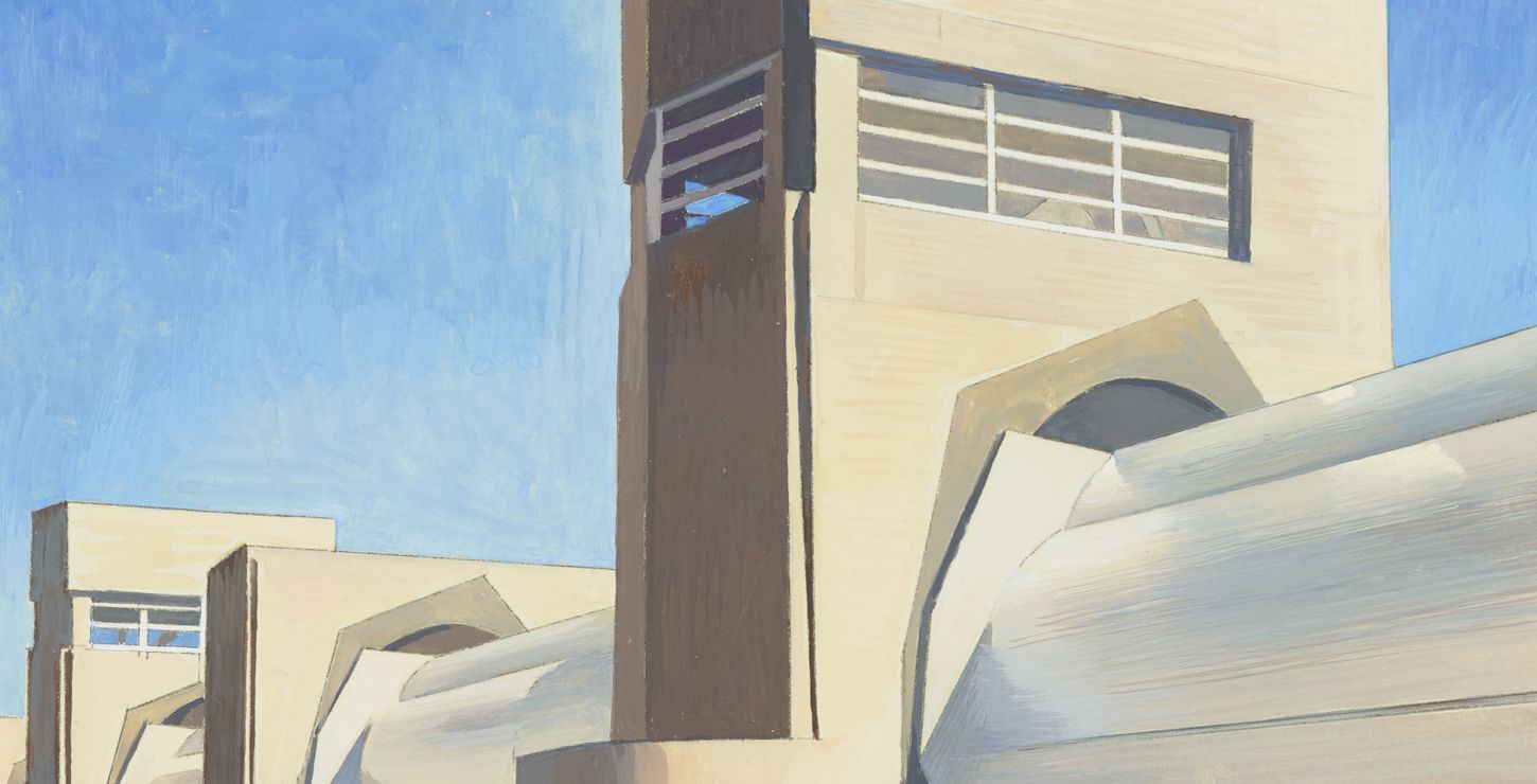 Water, 1944, by Charles Sheeler