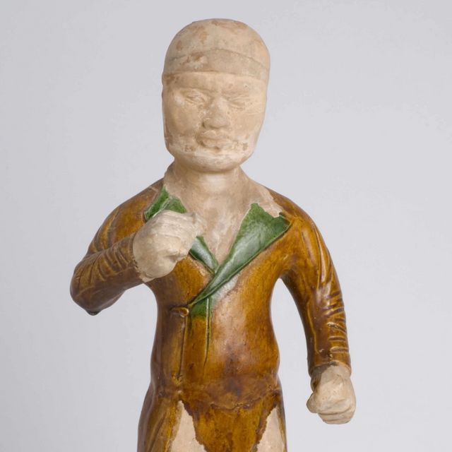 Central Asian Groom, 8th century, Chinese