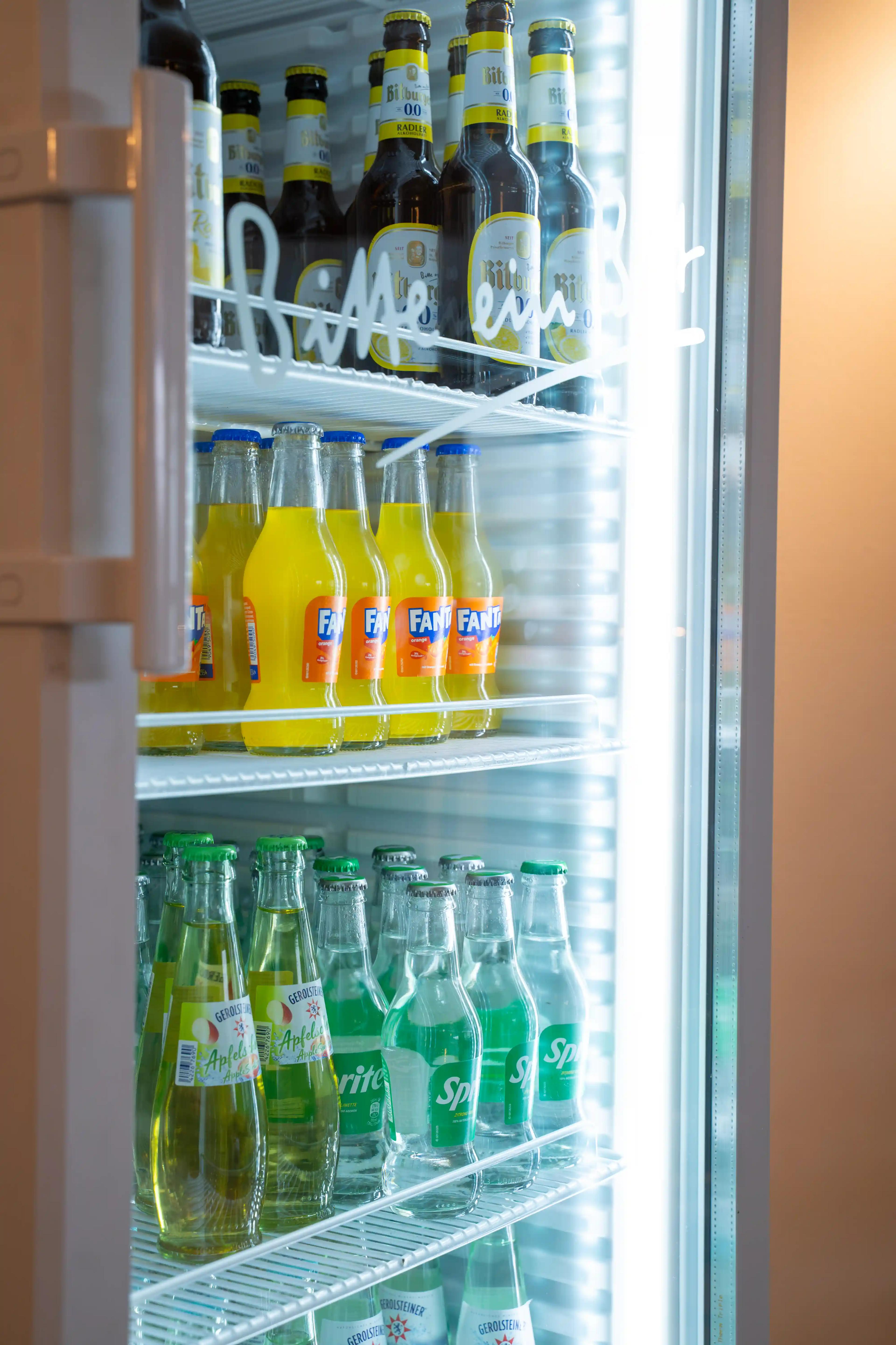 Getränkekühlschrank der Honesty Bar