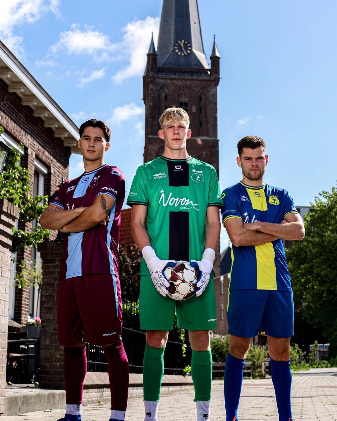 De jongens op de foot