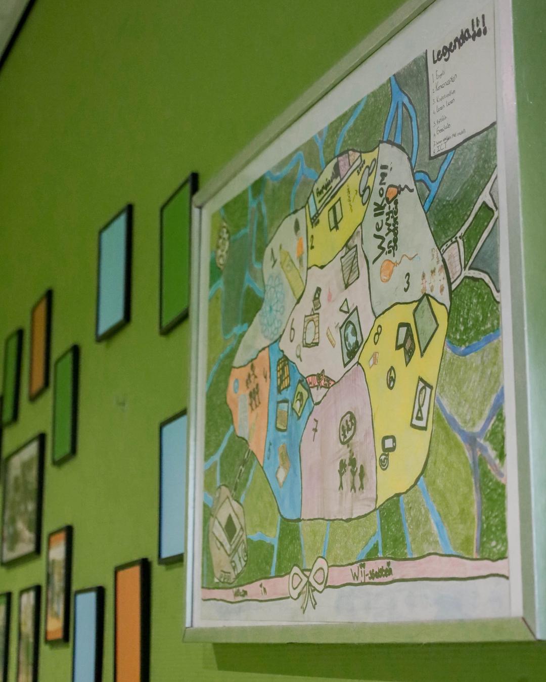 Detail van het interieur van Kindcentrum WIJ