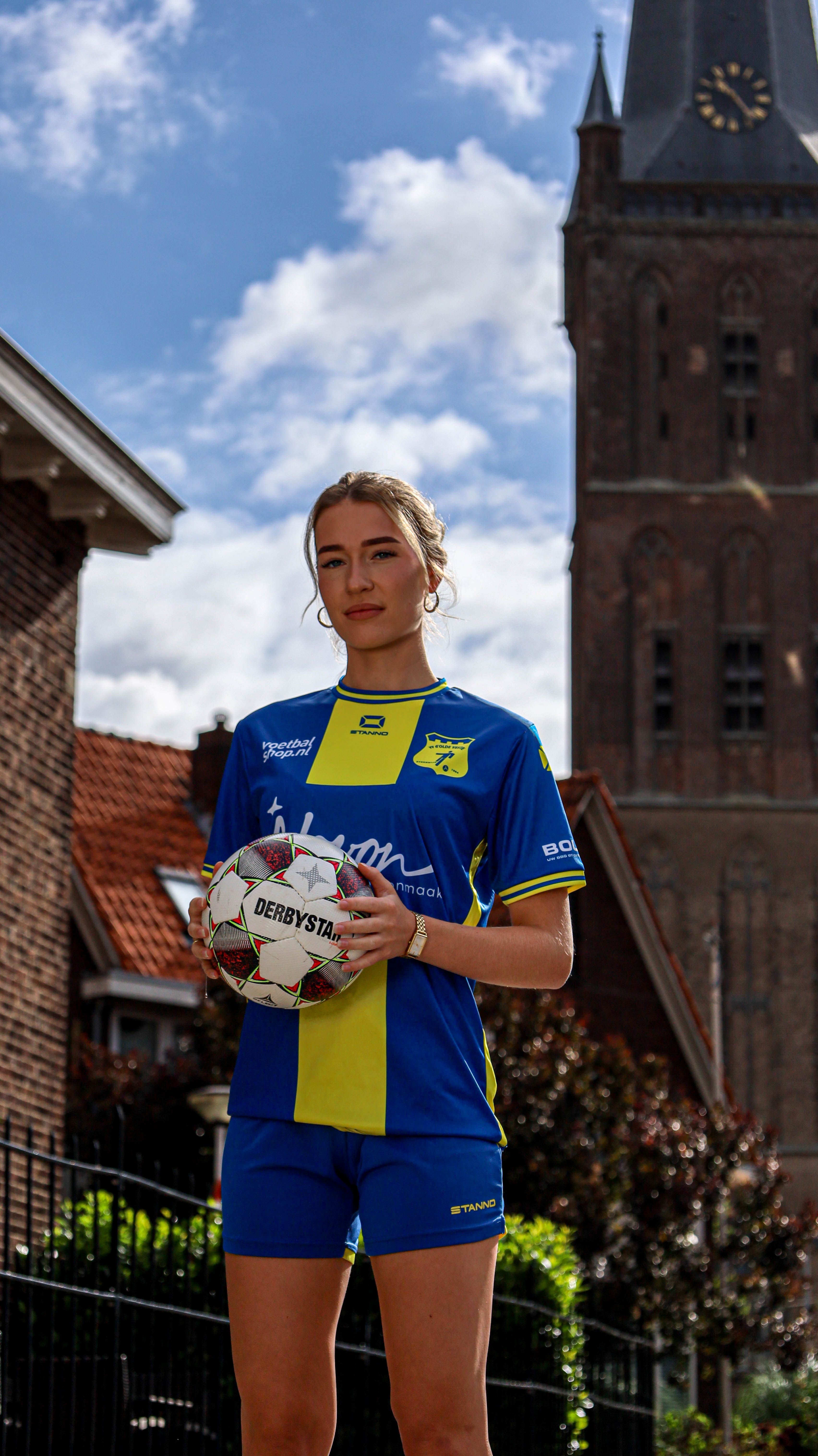 Joelle op de foto