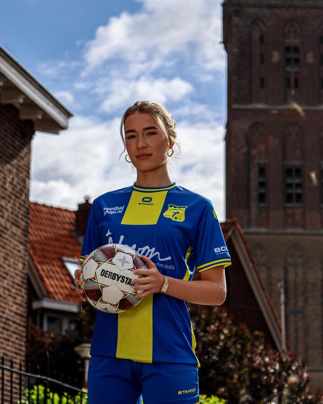 Joelle op de foto