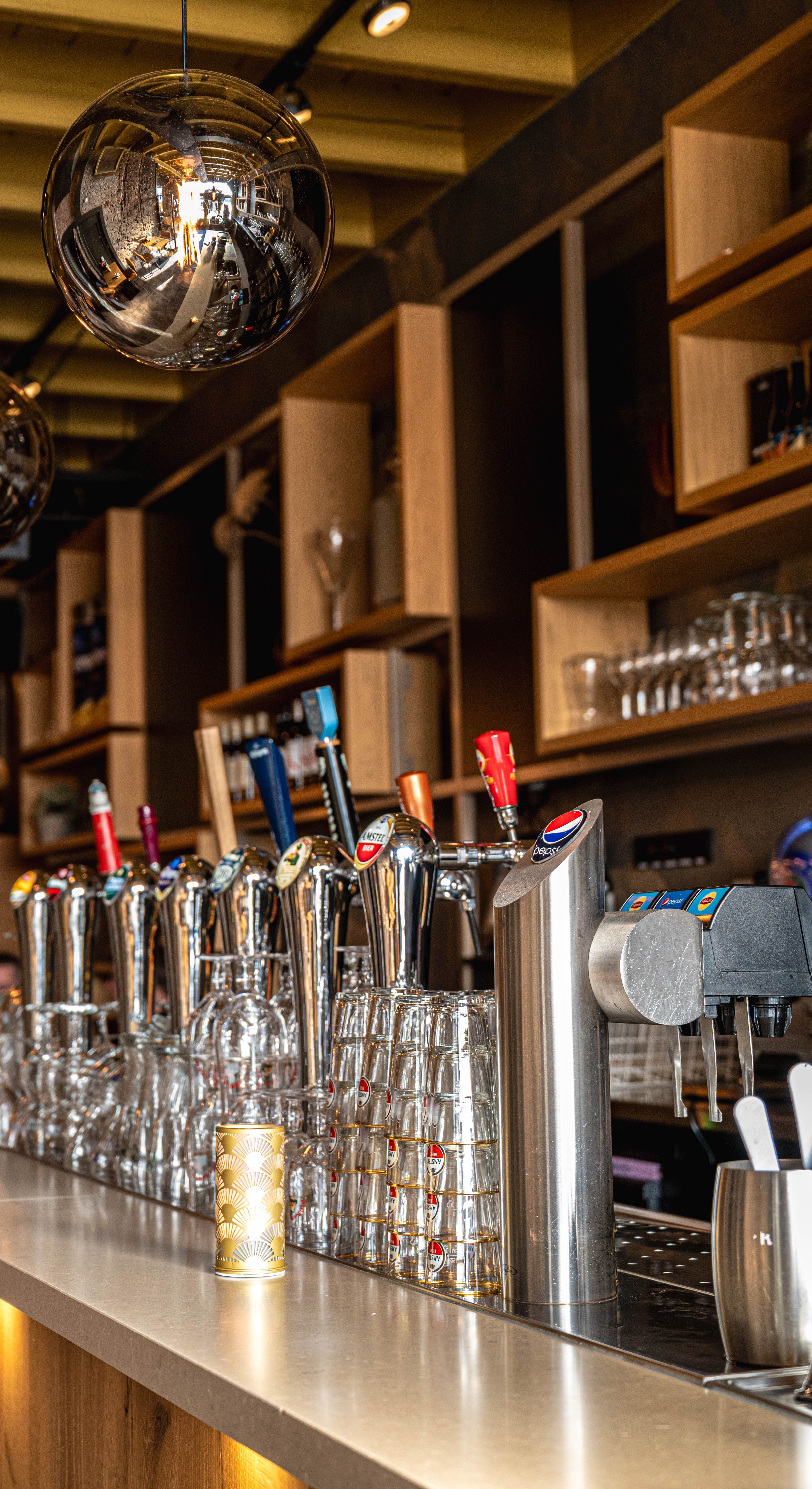 de tap en bar 