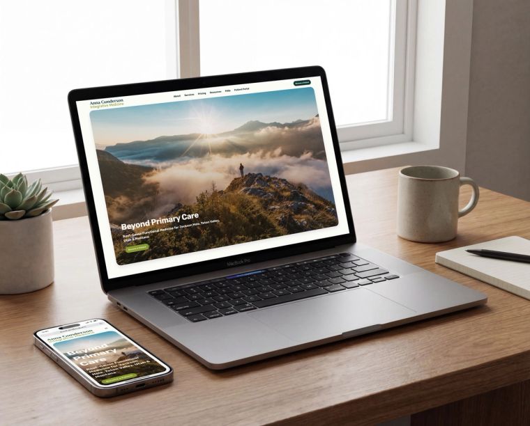 Screenshots of Web Med Studio's work