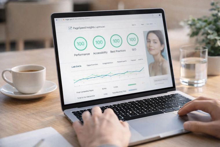 Google Pagespeed Insights report