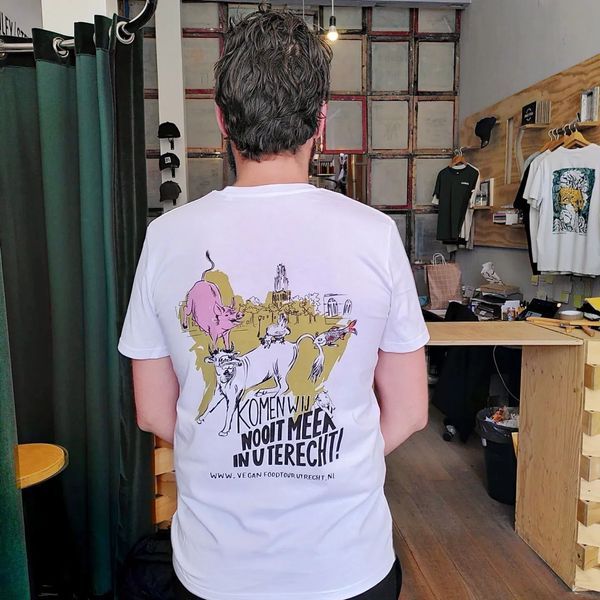 T-shirt Vegan Foodtour Utrecht