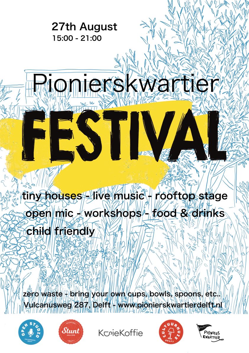 Flyer en/of poster van Festival Pionierskwartier’22