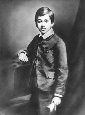 Sri Aurobindo as a youth