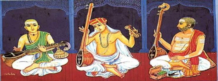 Trinities of Carnatic Music