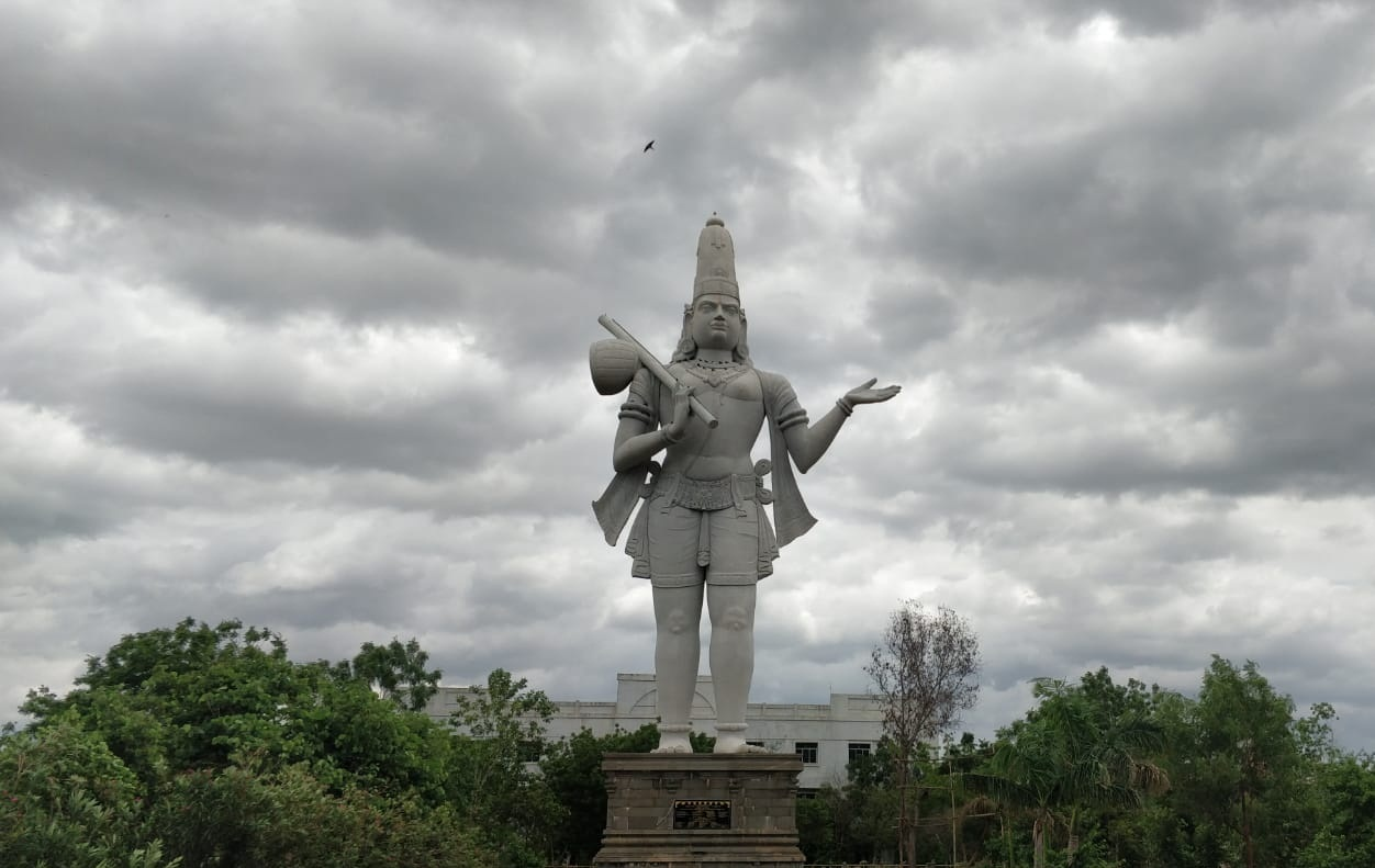 108ft Annamayya Statue near Tallapaka