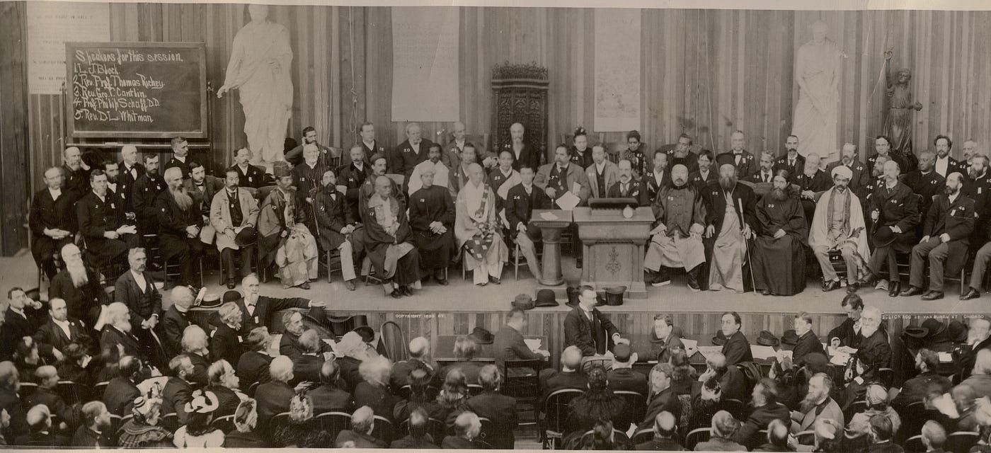 The world parliament of religions, Chicago, 1893