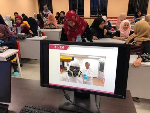 Teaching about chemical safety…
