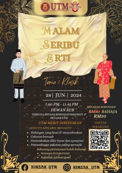Malam Seribu Erti, HIMSAK UTM