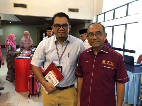 Monthly meeting with VC of UTM