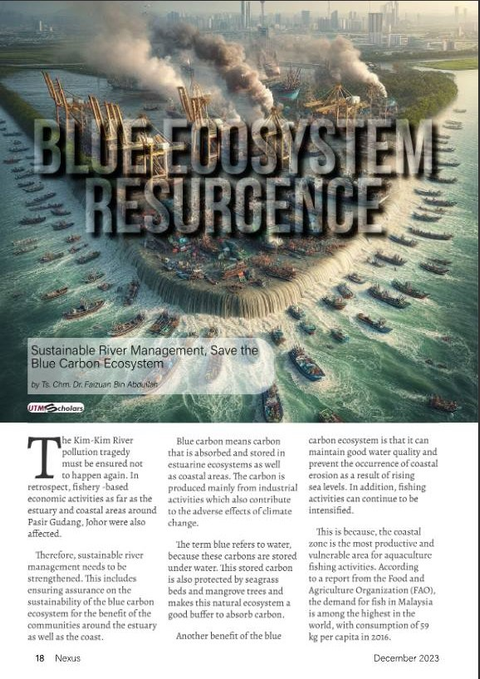 Closing 2023 with a Published Article: Blue Ecosystem Resurgence