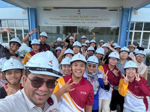 Pembelajaran Berasaskan Kerja (WBL) di Loji Rawatan Air Ranhill SAJ Pagoh