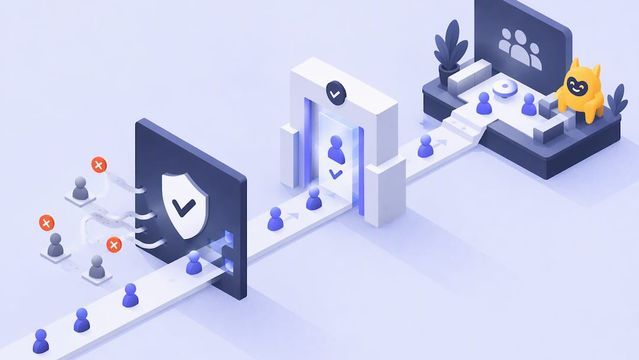 コミュニティを守る三層の幾何学的な防御