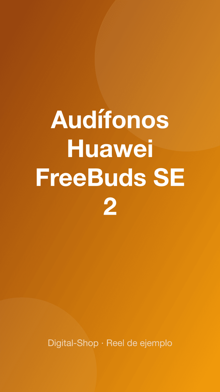 Audífonos Huawei FreeBuds SE 2