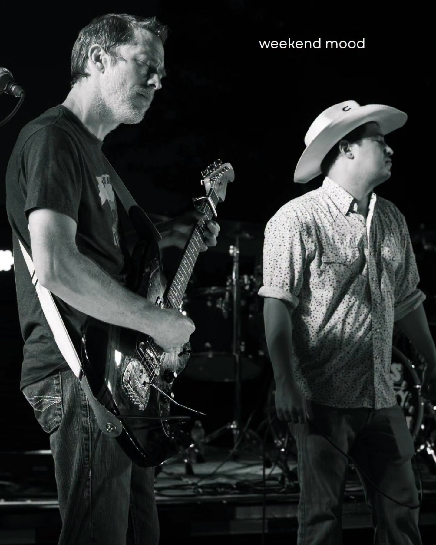 Two members performing