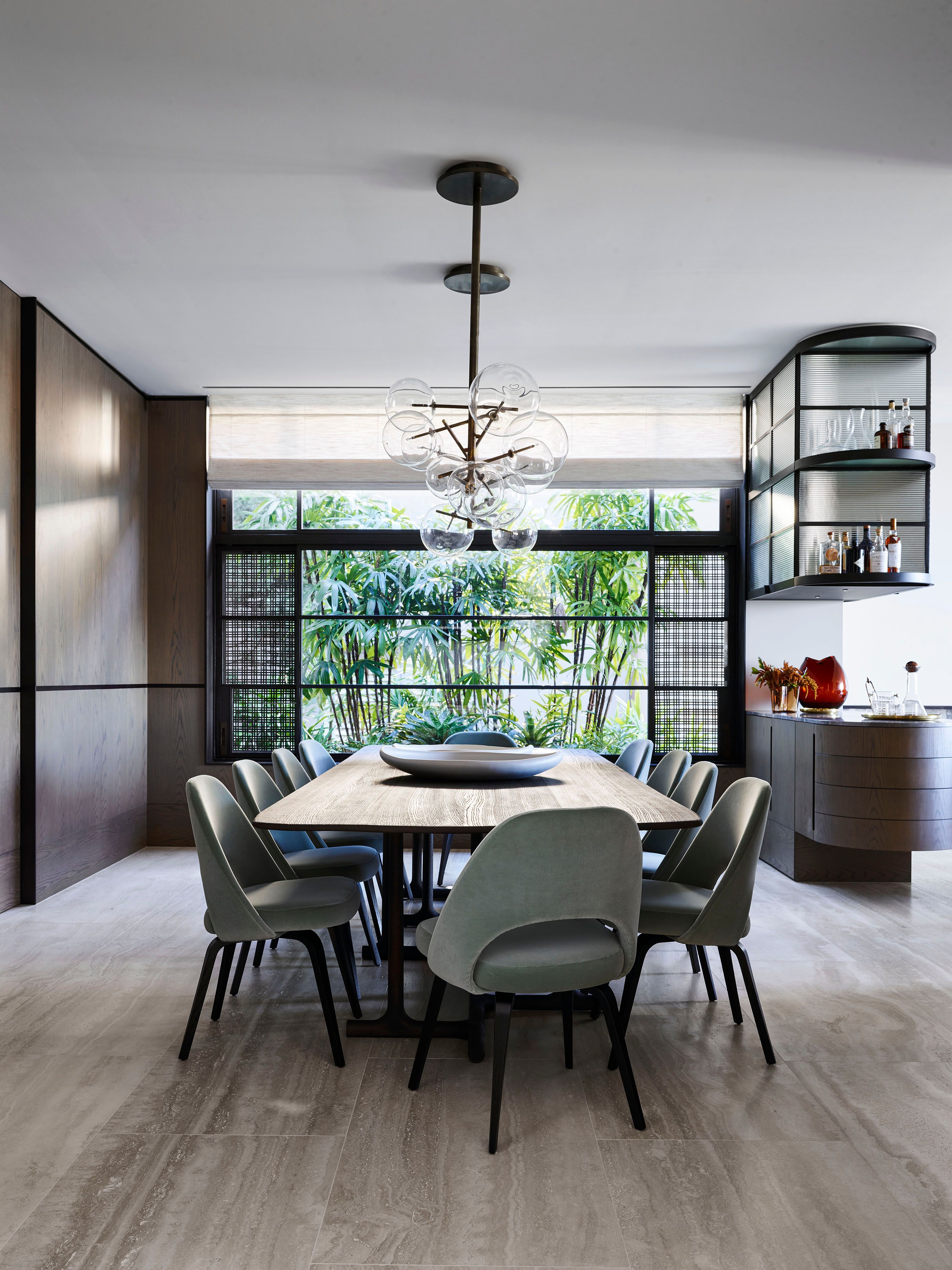 Hill house formal dining room