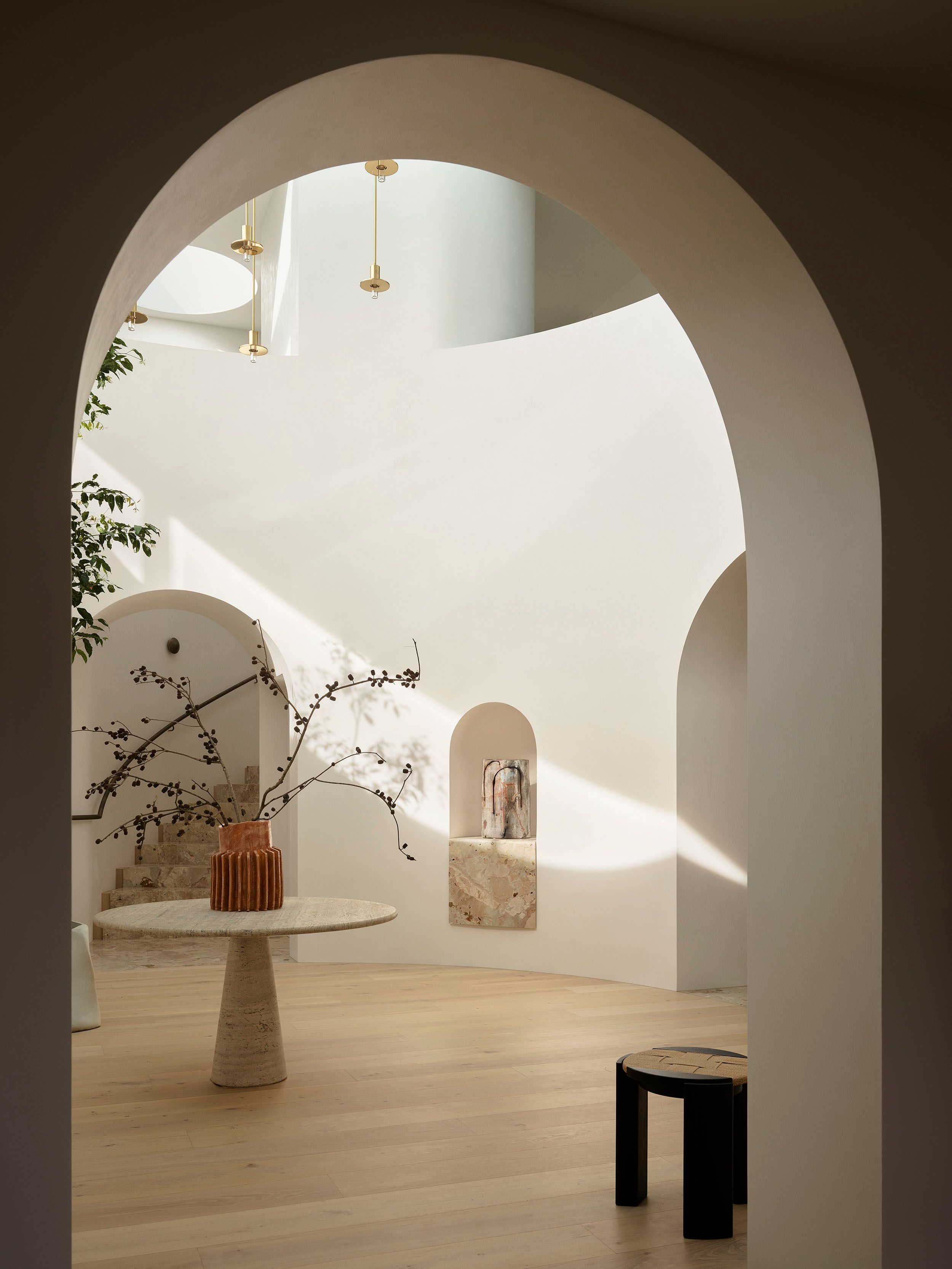 Patchwork House, View To Cupola