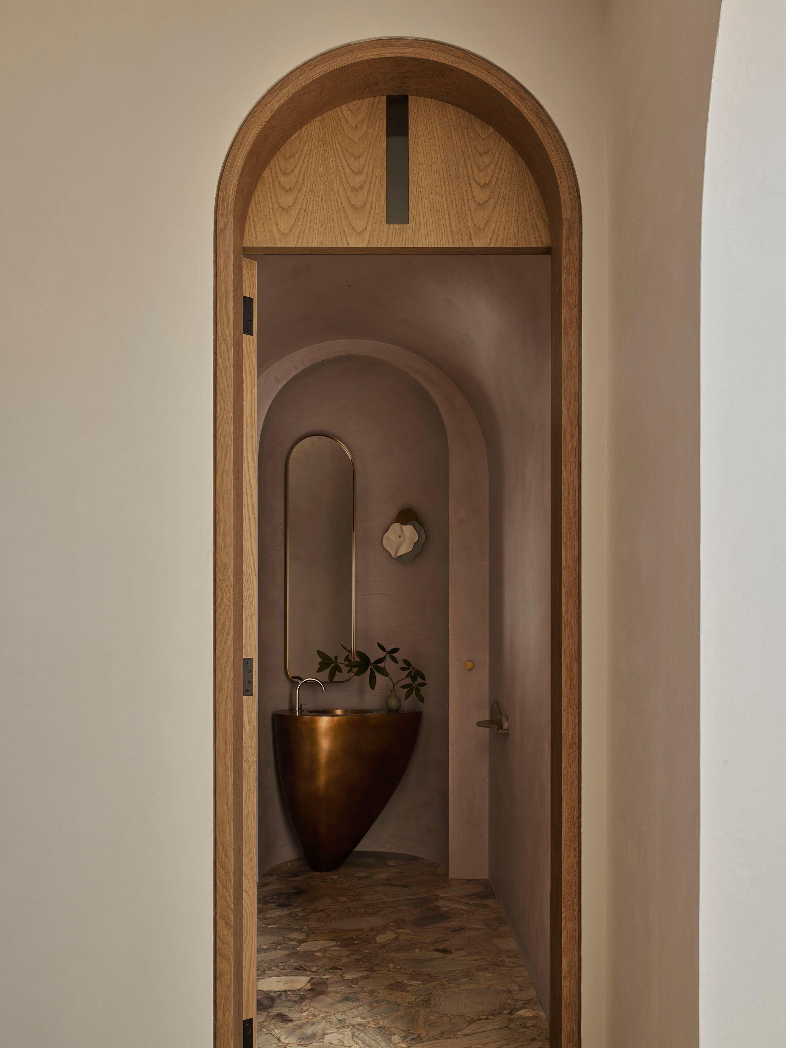 Patchwork House, Powder Room