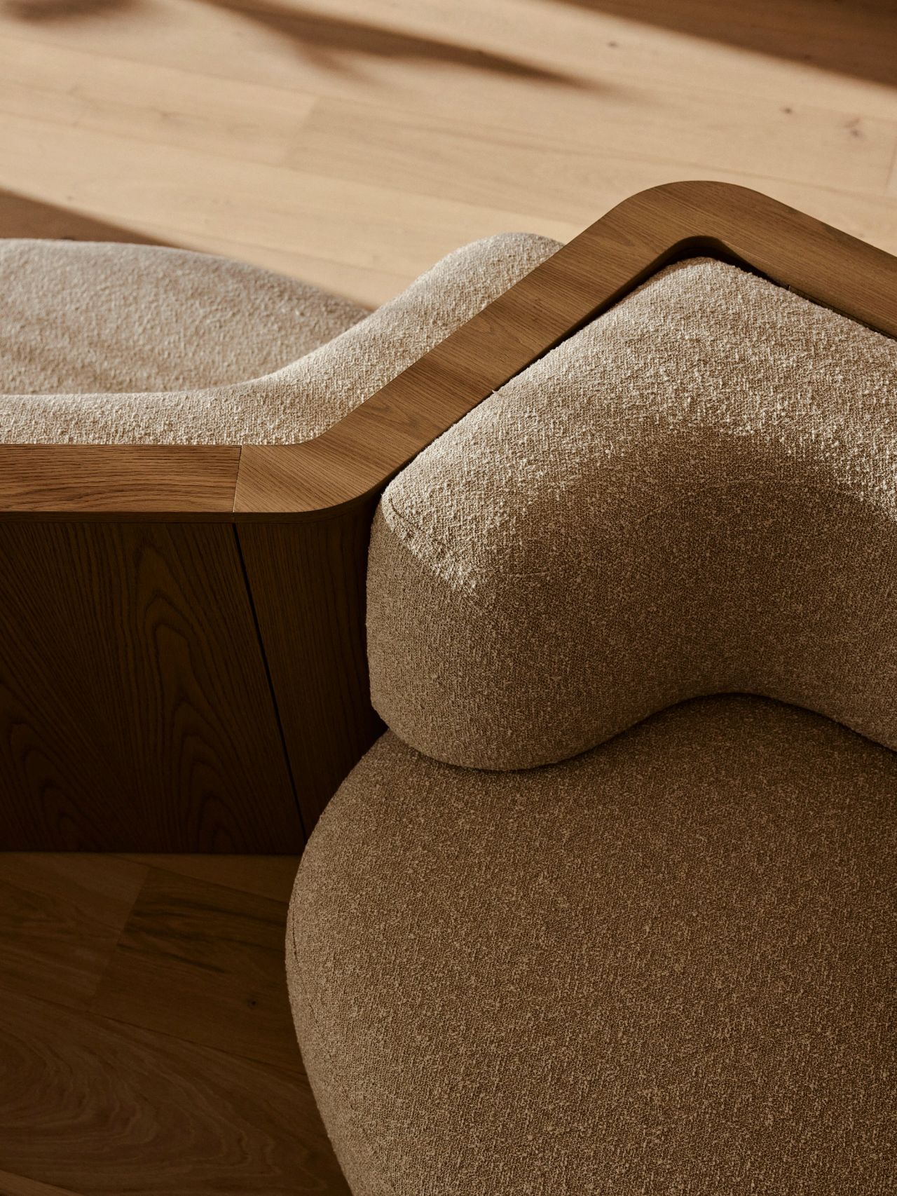 Patchwork joinery detail