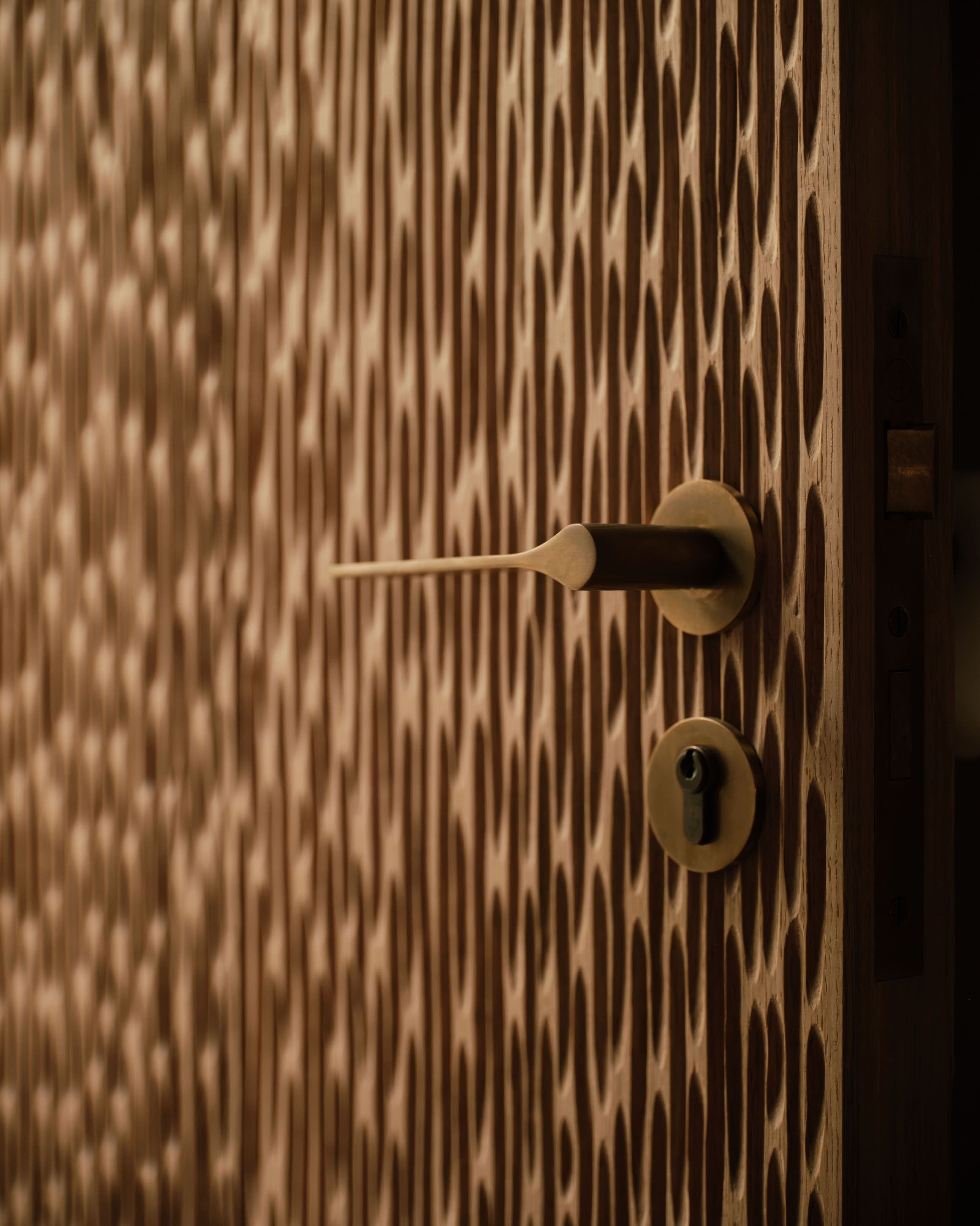 Material Instincts_Textured Timber Door_Tim Noone for Decus_Photography by Nic Gossage