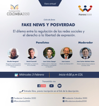 Foro Fake News: El dilema entre regulación y el derecho a la libertad de expresión en redes sociales