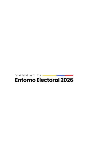 Veeduría Entorno Electoral Elecciones Congreso