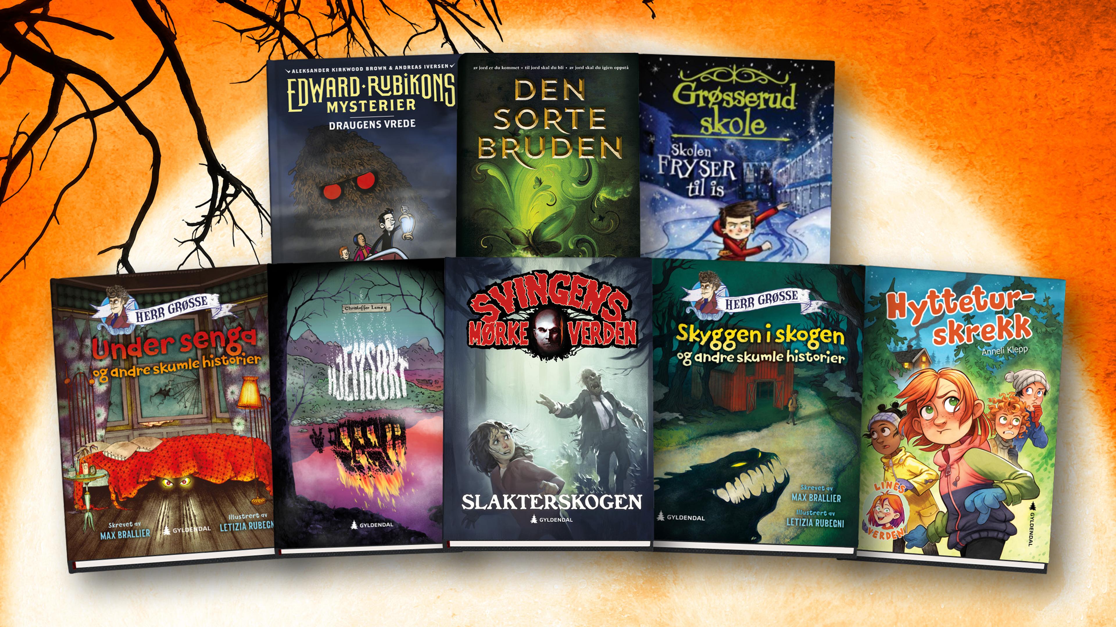 Er du på jakt etter en skikkelig spennende historie?  Her er lesetips til skumle bøker for barna. 