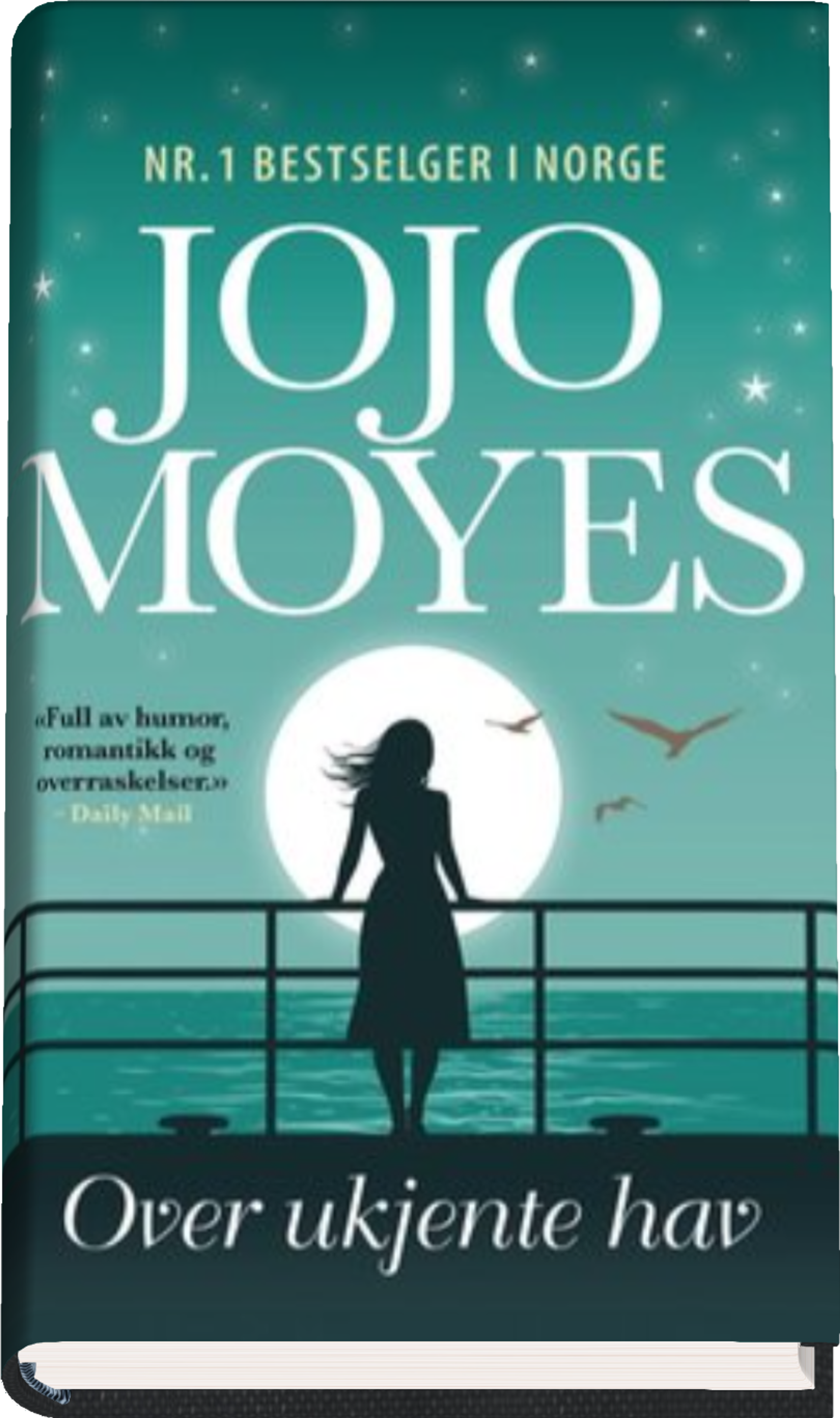 Bokomslag for "Over ukjente hav  av Jojo Moyes "